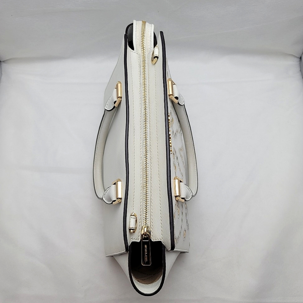 *FINAL PRICE* Michael Kors Studded Selma Medium Top Zip Leather Satchel - Picture 3 of 15